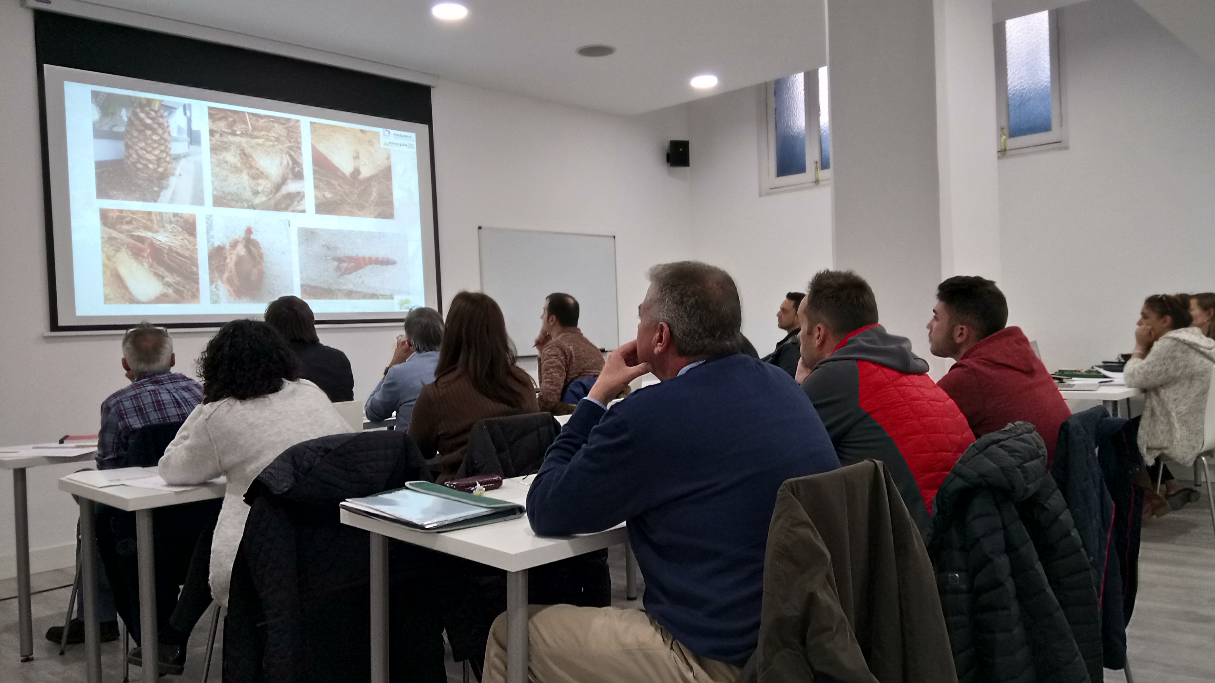 AESAM organiza la segunda edición del Taller de Endoterapia Vegetal impartido por D. Germán Cabanillas, que fue seguido con gran interés por parte de los asistentes.